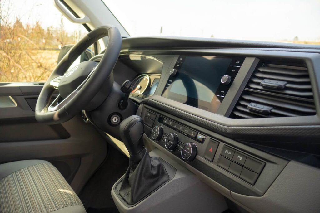 Reisemobil VW Cockpit Navi