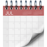 spiral calendar pad